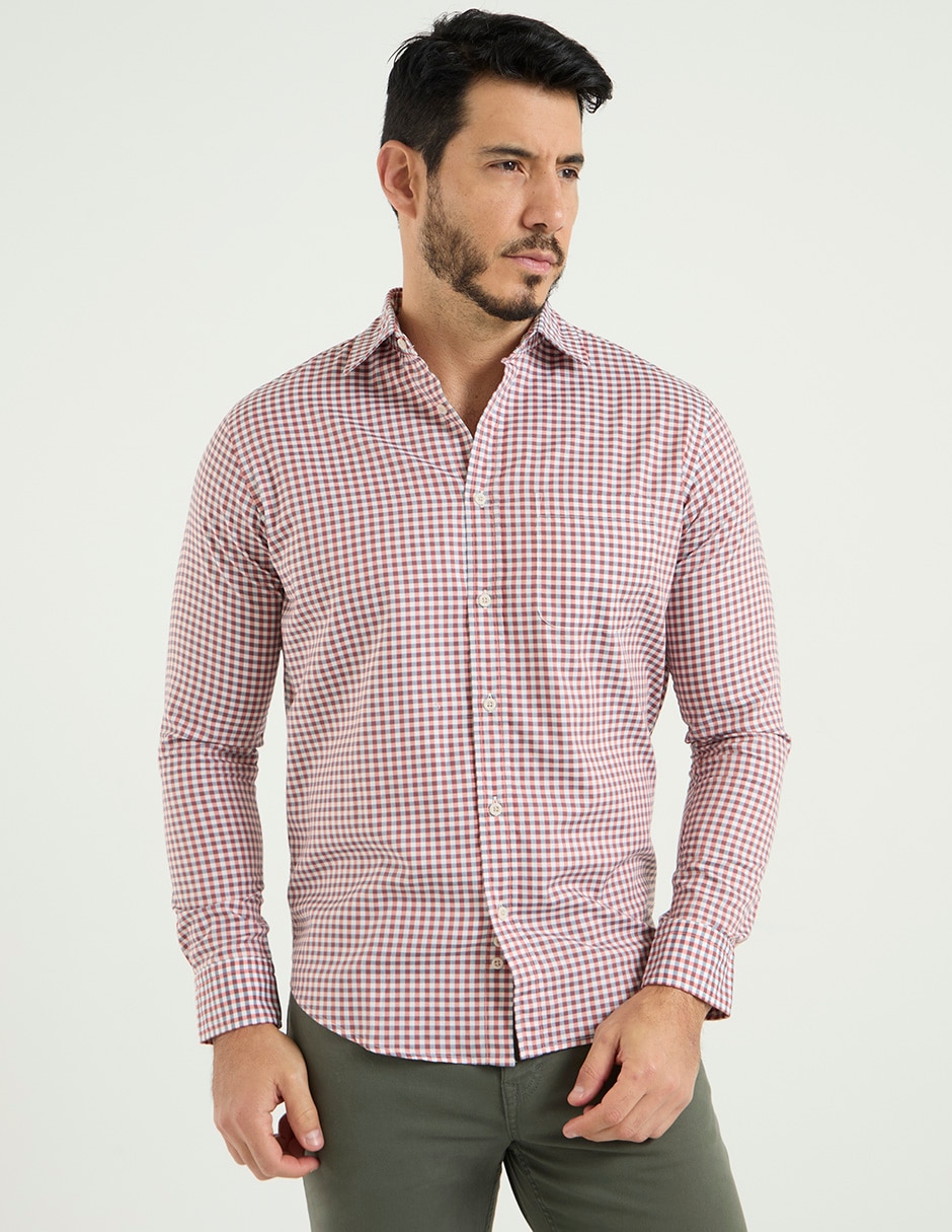 Camisa Hombre Polo Sur Camisas Camisa Casual Polosur De Algodón