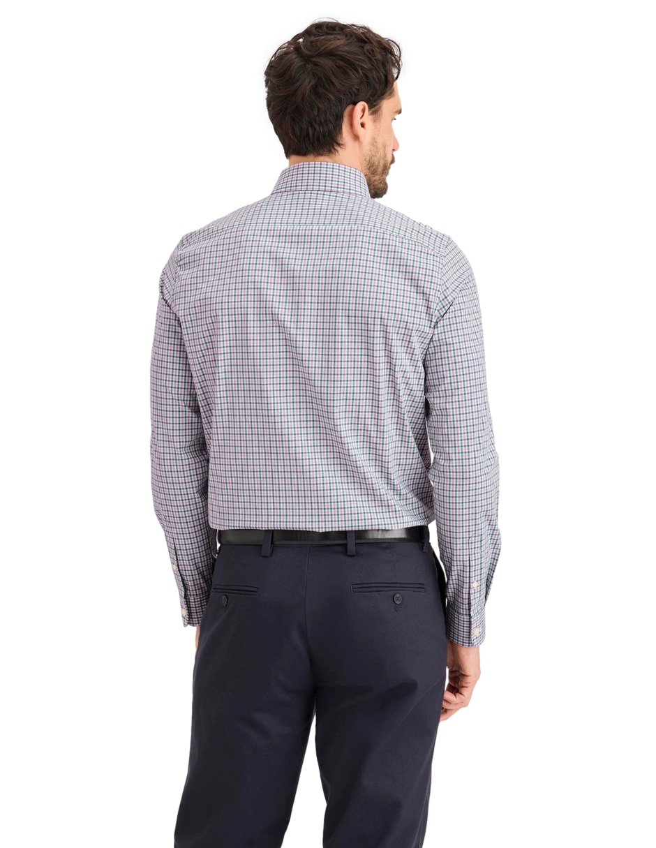 Camisa casual de algodón manga larga para hombre 3