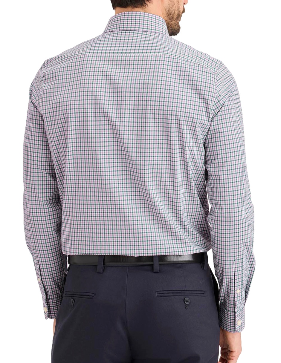 Camisa casual de algodón manga larga para hombre 4