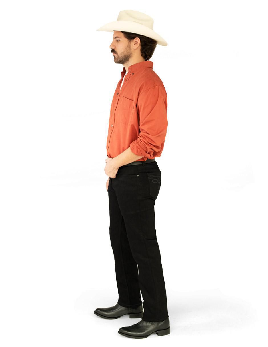 "jeans" regular bota siete leguas jeans vaquero regular "lavado" rinse "para hombre"