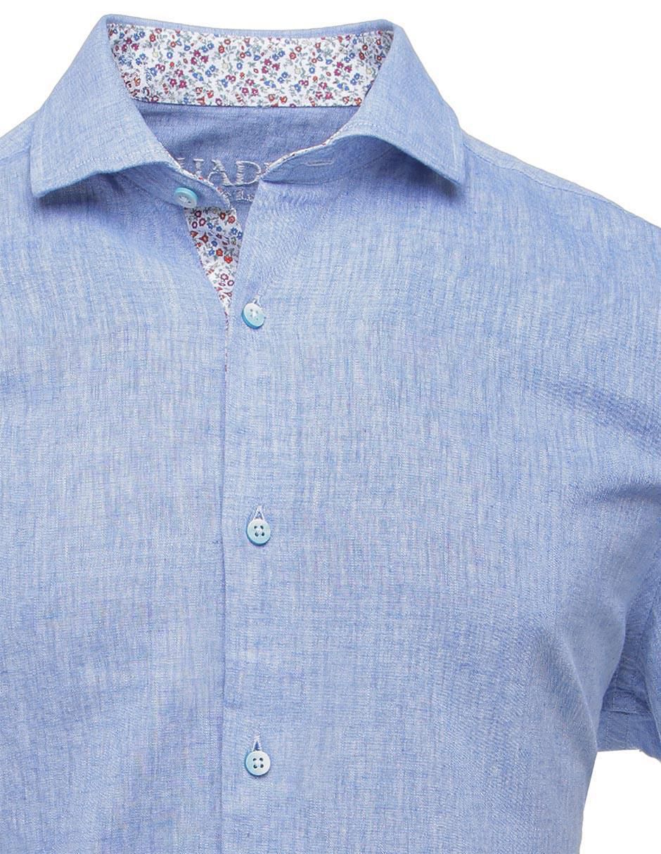 Camisa casual manga larga para hombre 3