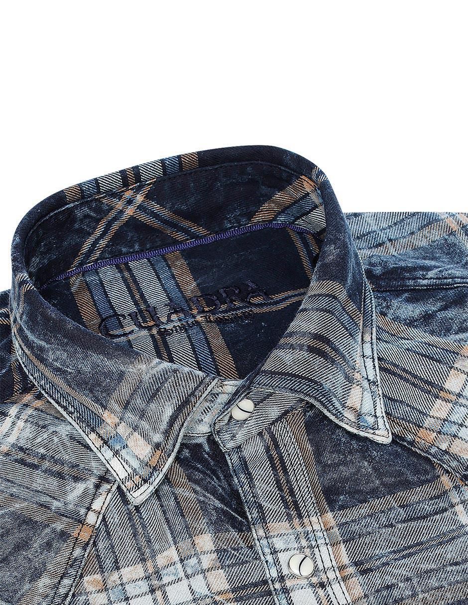 Camisa casual manga larga para hombre 3