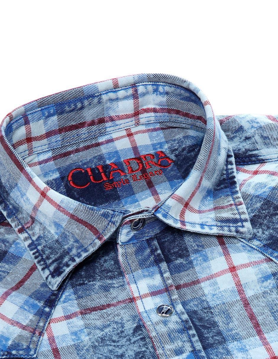 Camisa casual manga larga para hombre 2