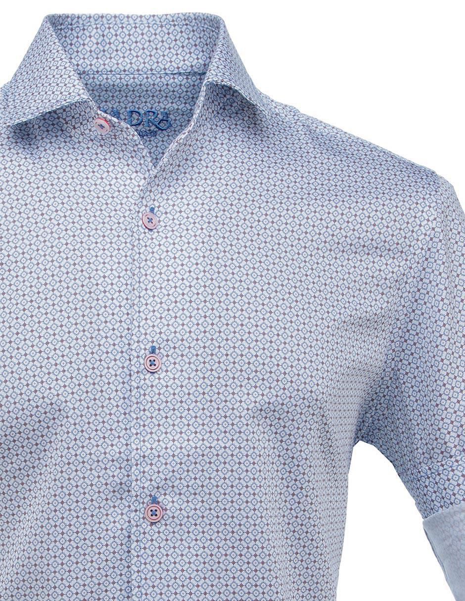 Camisa casual manga larga para hombre 3