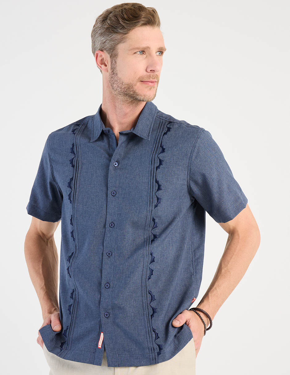 Guayabera manga corta para hombre Guayabera manga corta para hombre