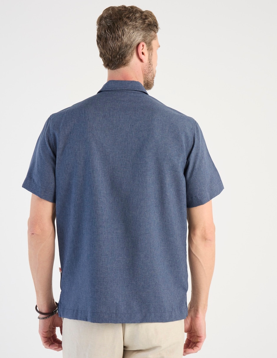 Guayabera manga corta para hombre 2