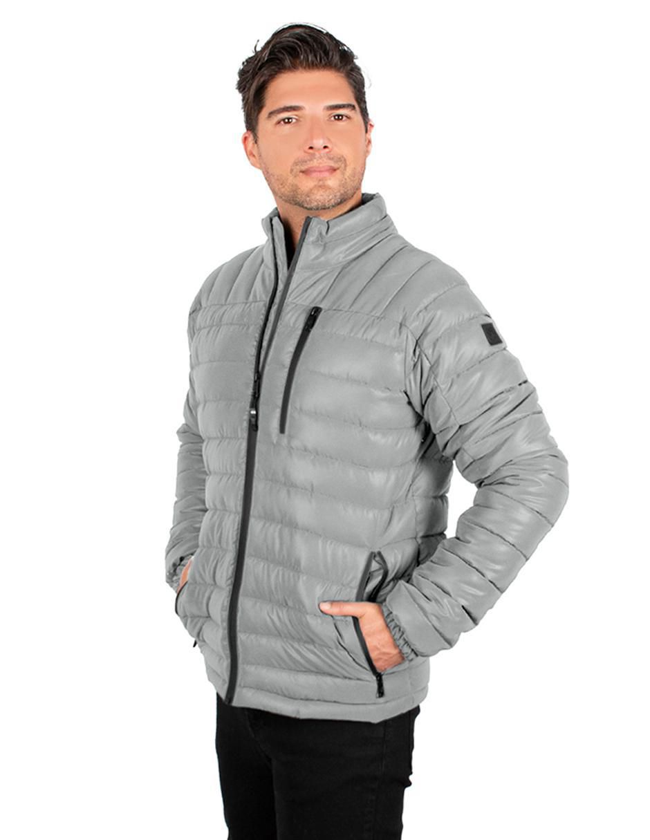 Chamarra acolchada capitonado para hombre 3