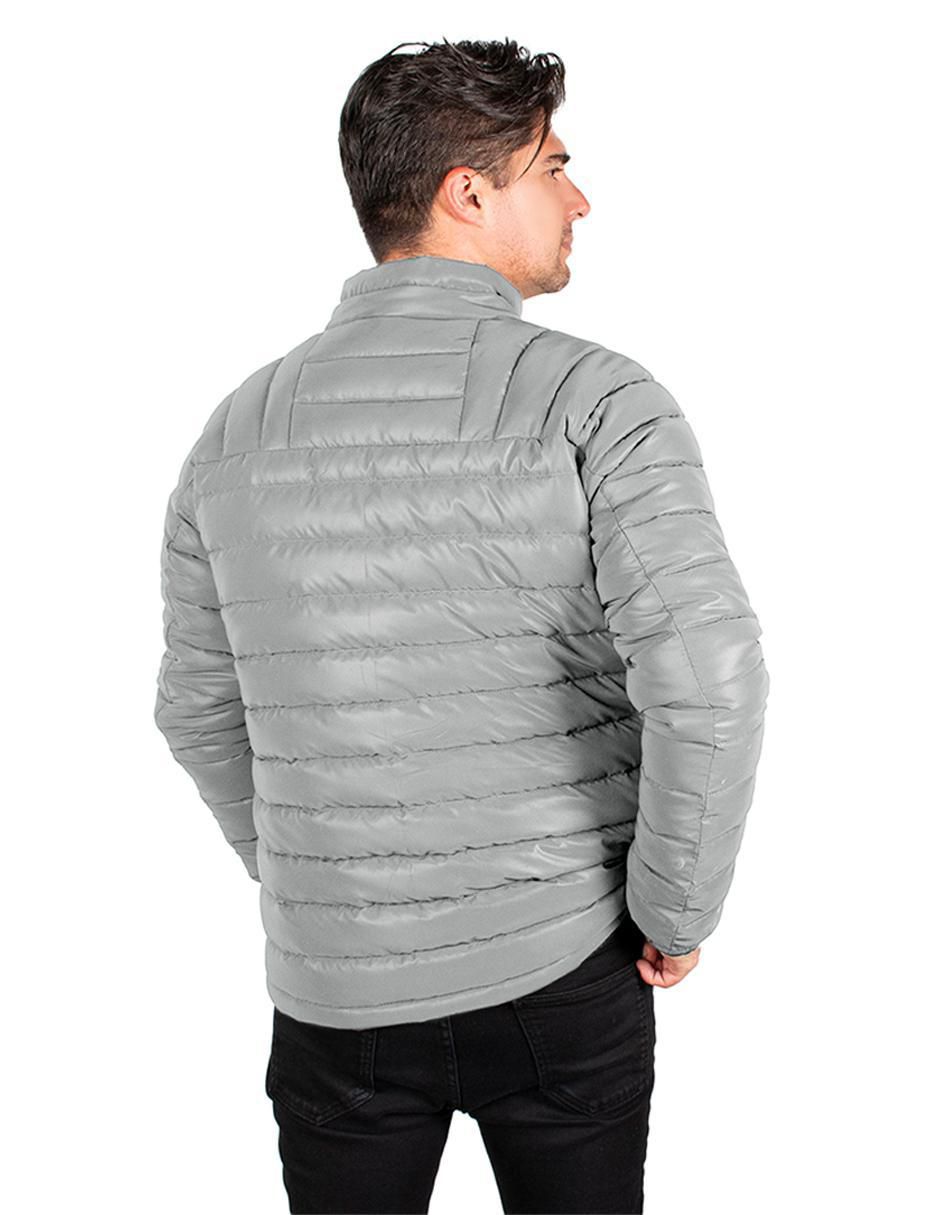 Chamarra acolchada capitonado para hombre 4