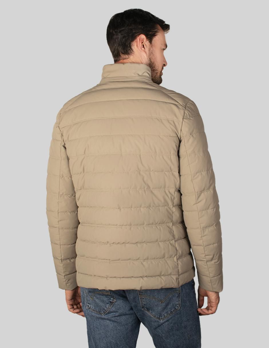Chamarra acolchada capitonada para hombre 5
