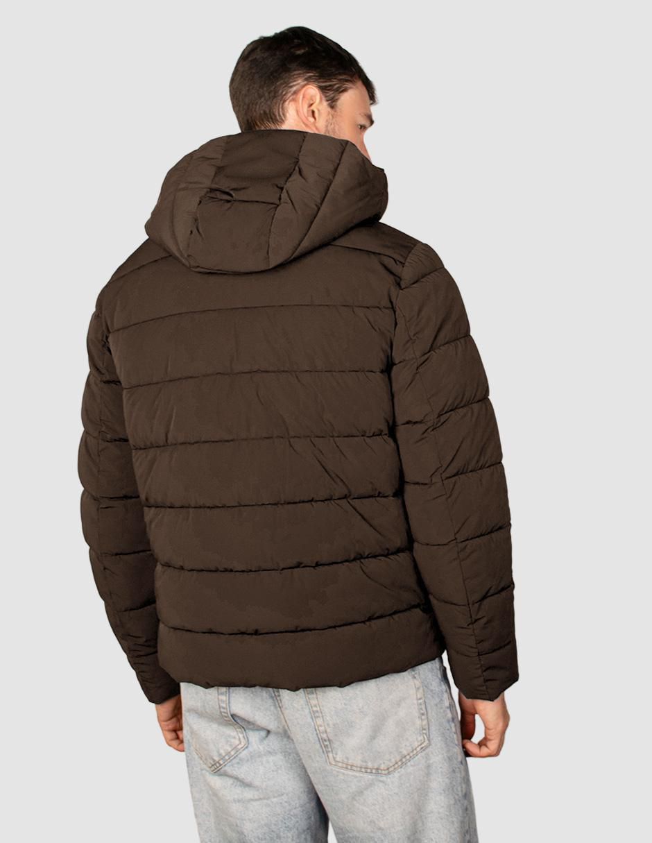 Chamarra acolchada capitonada para hombre 5