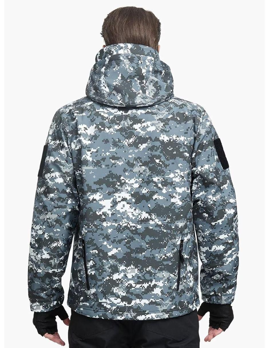 Chamarra parka impermeable para hombre 3
