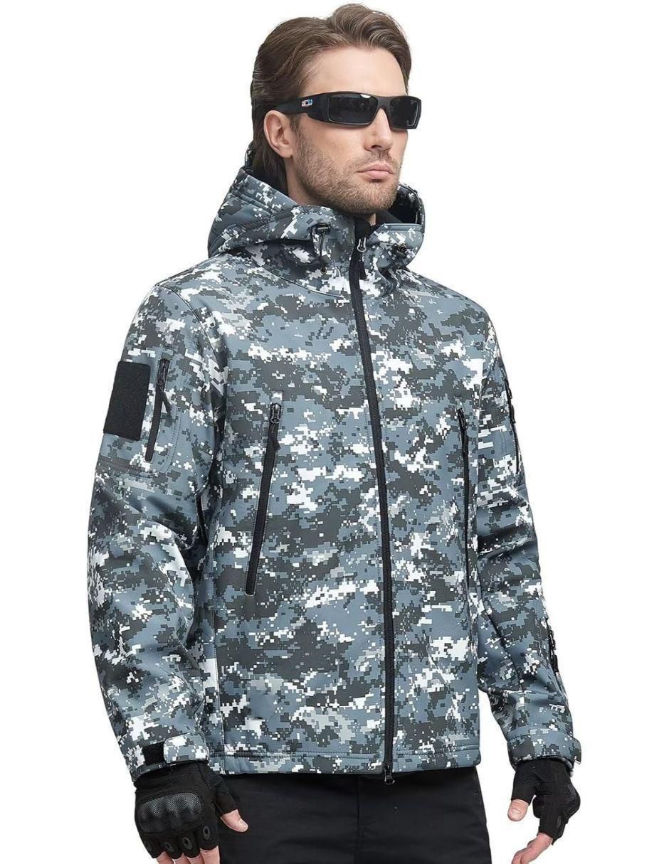 Chamarra parka impermeable para hombre 4