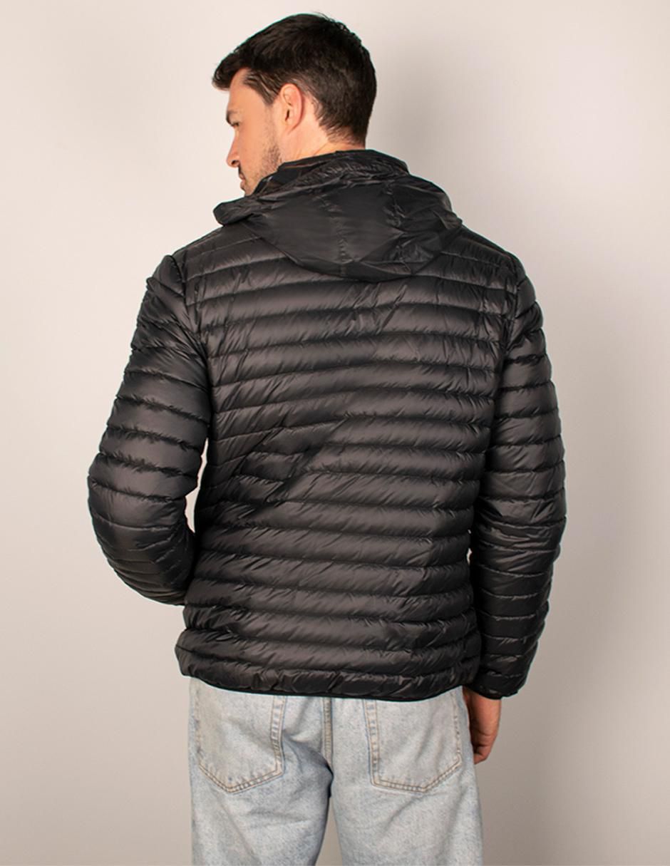 Chamarra acolchada capucha desmontable para hombre 5