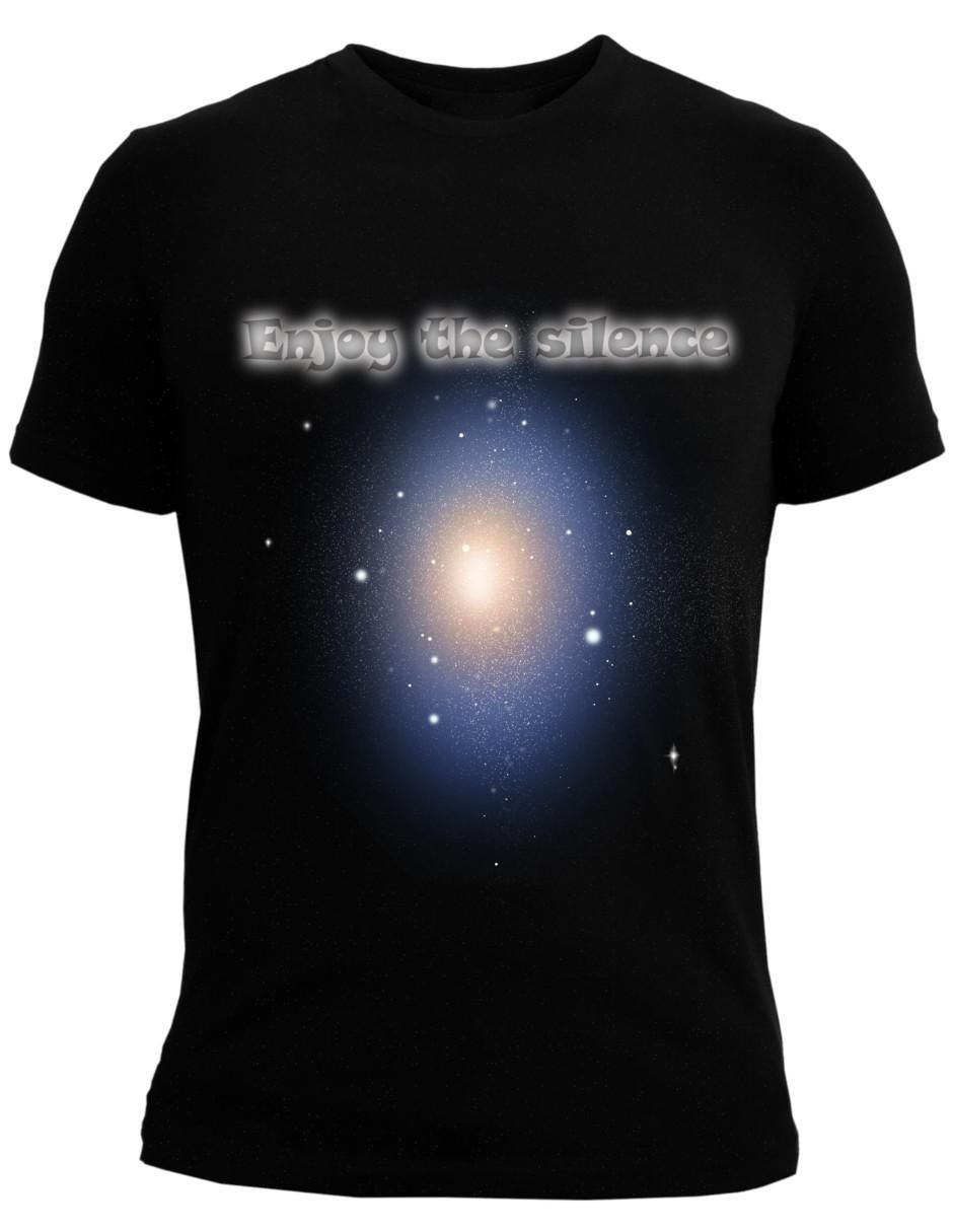 Playera enjoy the silence om espiritual depeche cuello redondo para hombre 4