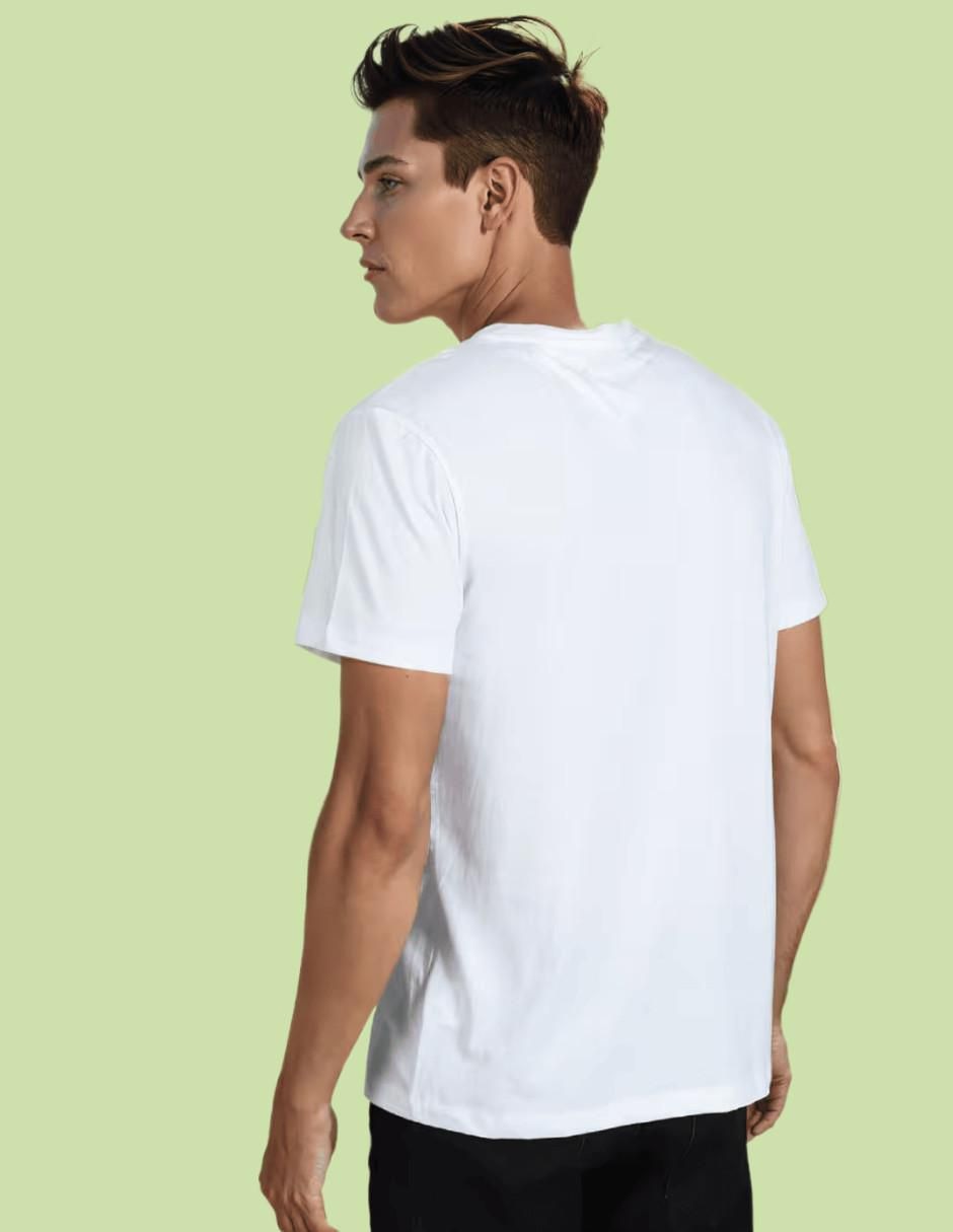 Playera alta gama flor de loto buda budista cuello redondo para hombre 2
