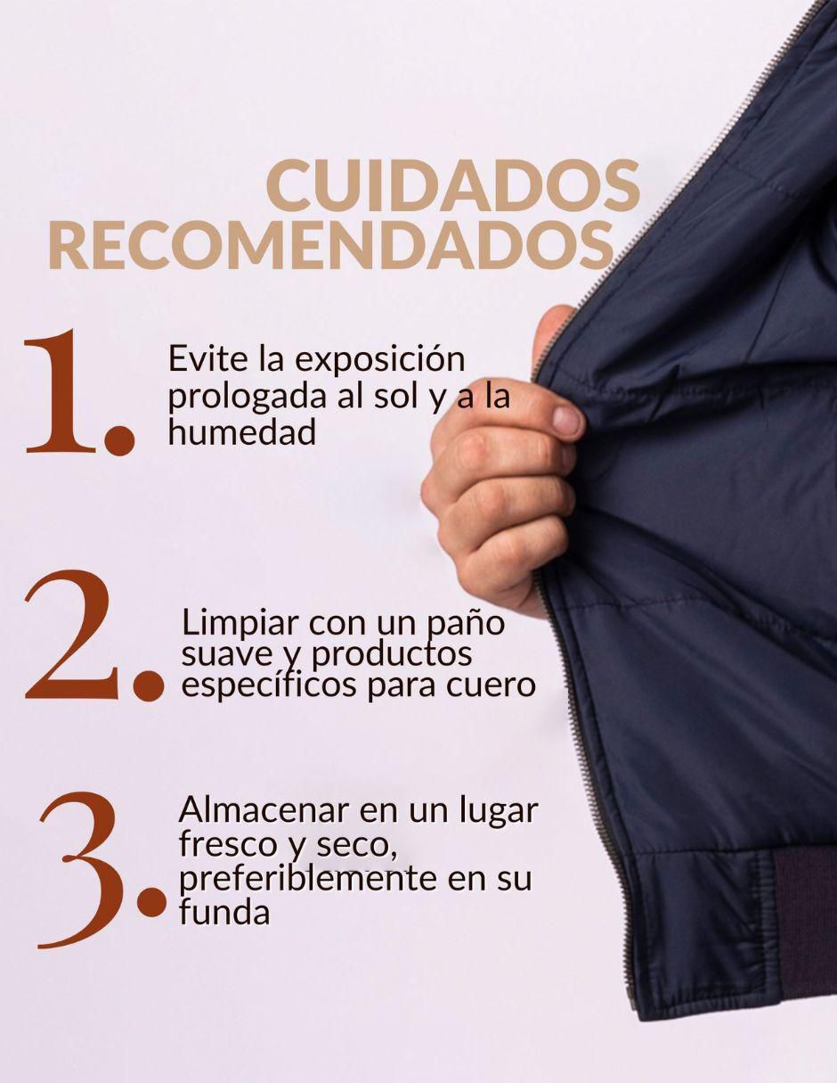 "chamarra" casual pelle royale resistente al agua "de" piel reversible "para hombre"