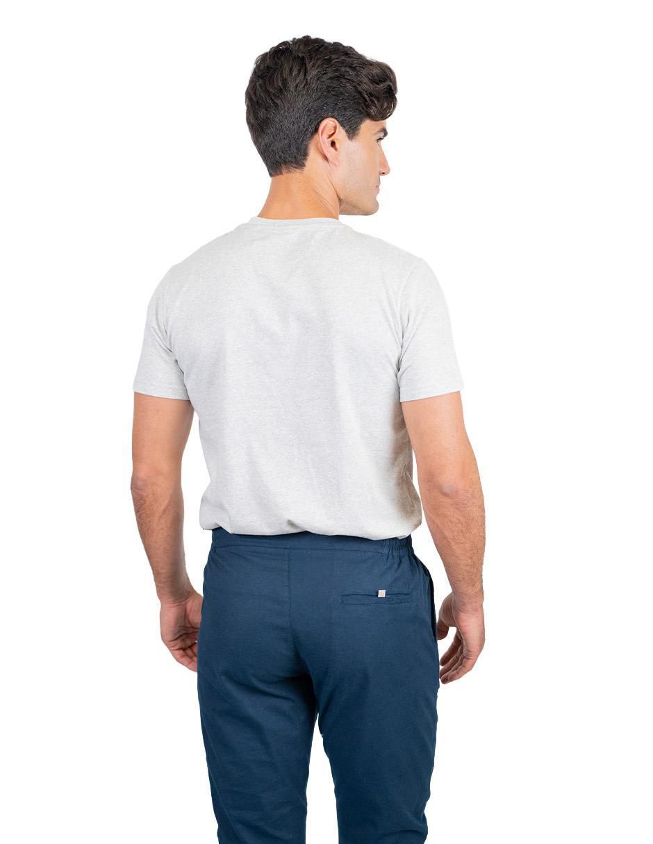 Pantalón regular de algodón para hombre 2