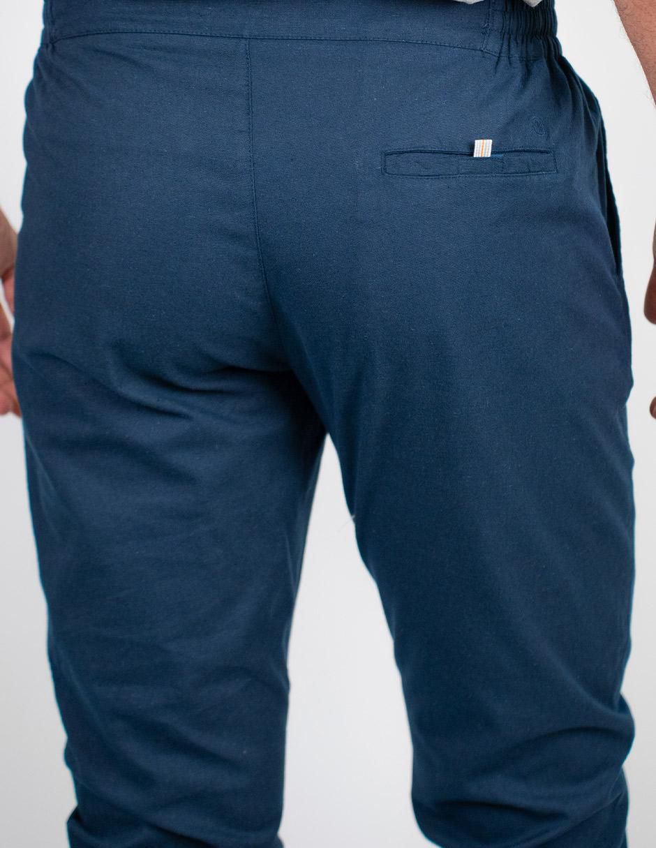 Pantalón regular de algodón para hombre 4