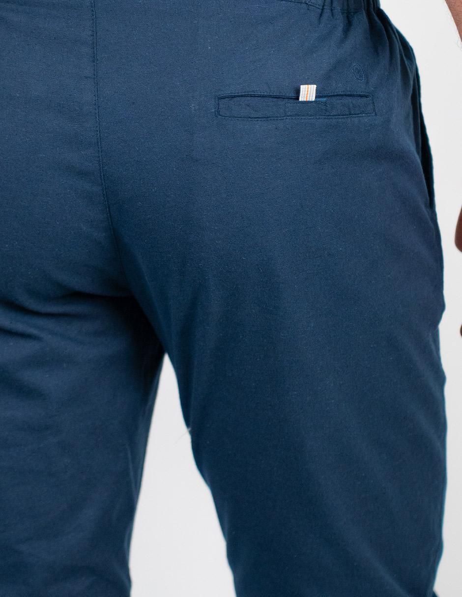 Pantalón regular de algodón para hombre 5