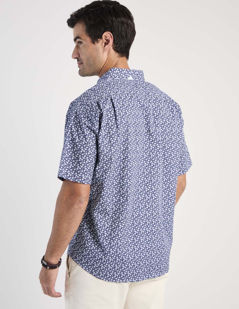 Camisa casual de algodón manga corta para hombre 2
