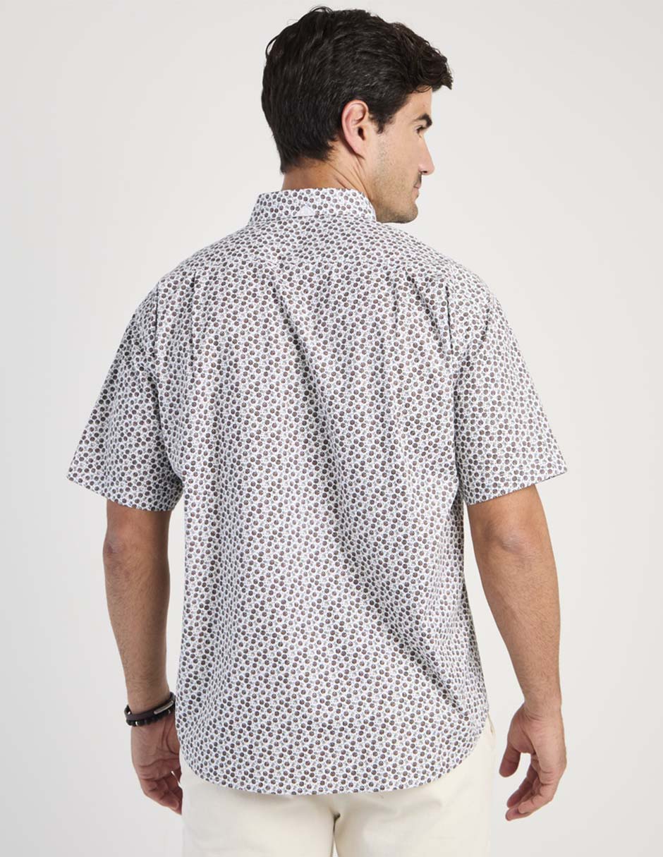 Camisa casual de algodón manga corta para hombre 2