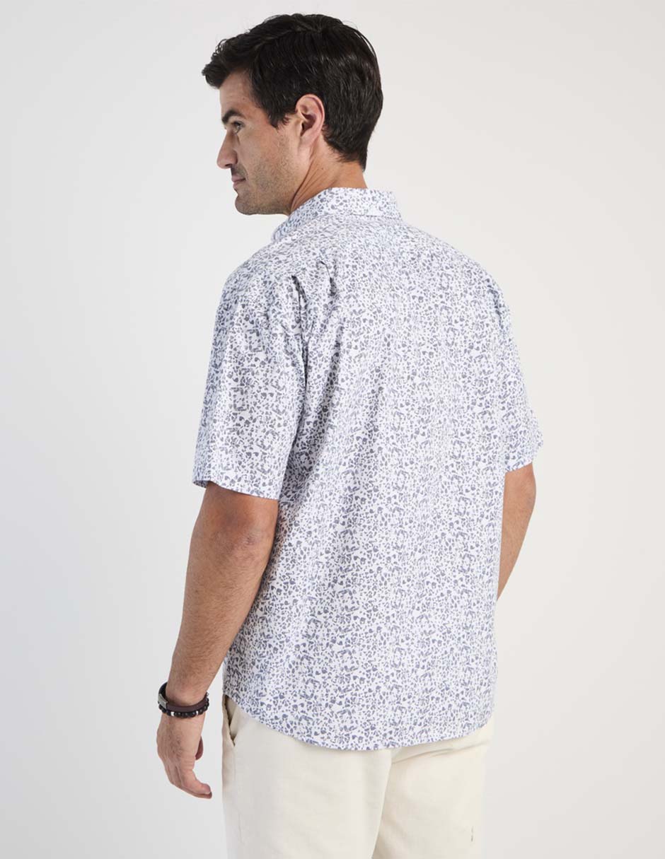 Camisa casual de algodón manga corta para hombre 2