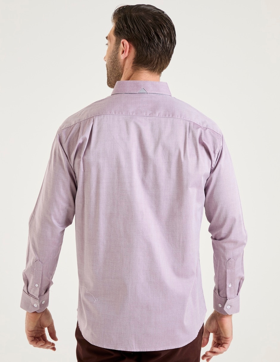 Camisa casual de algodón manga larga para hombre 2