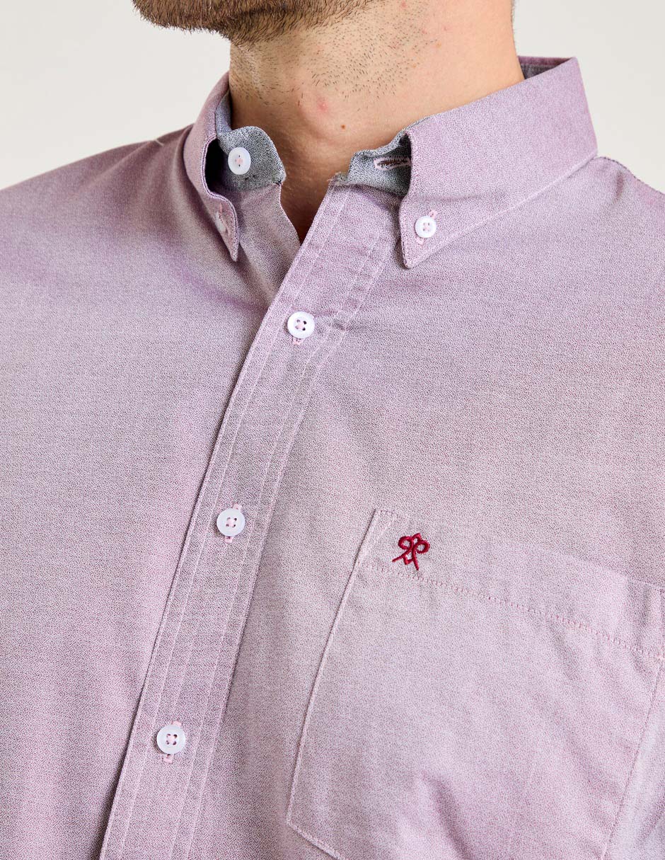 Camisa casual de algodón manga larga para hombre 4