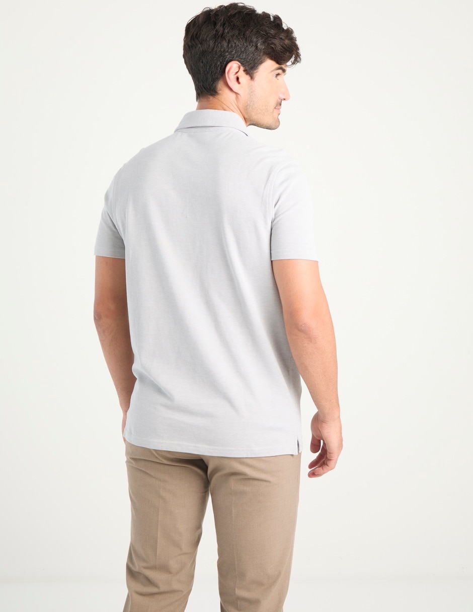 Playera tipo polo Jbe para hombre
