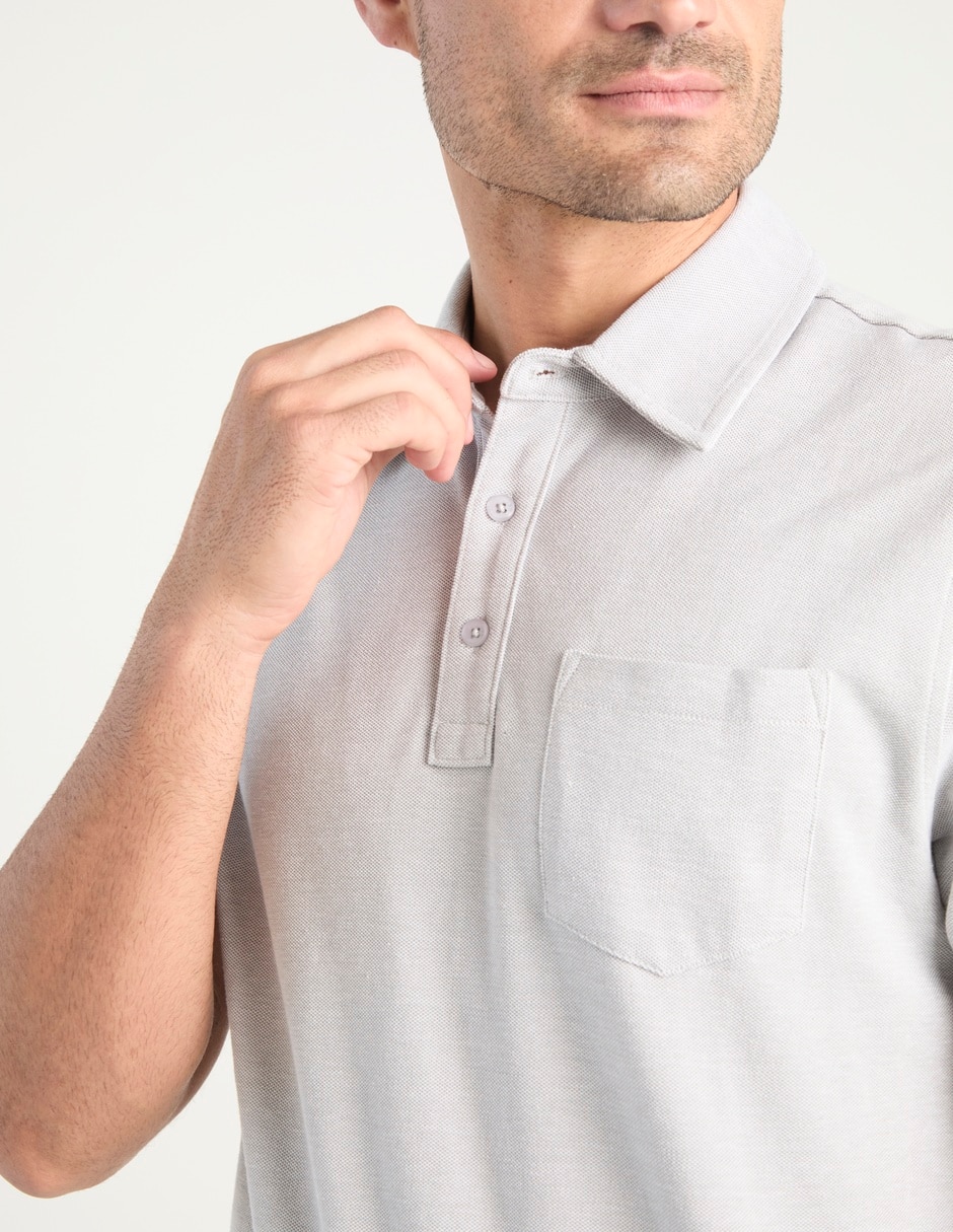 Playera tipo polo Jbe para hombre