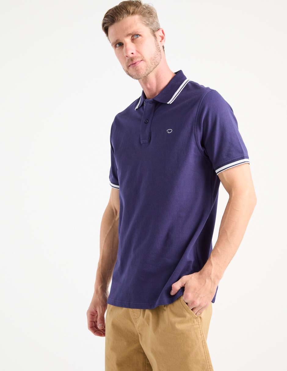 Playera tipo polo para hombre
