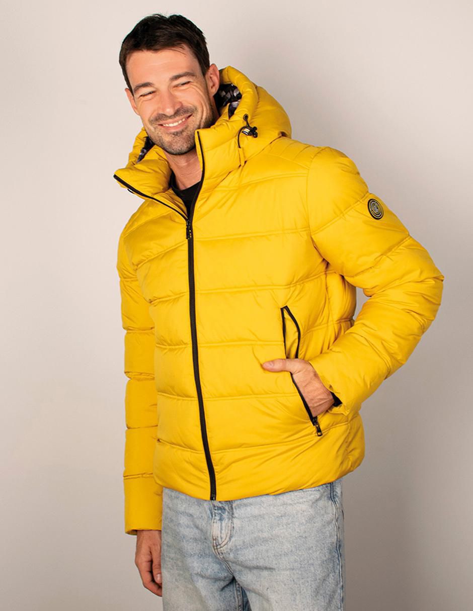 Chamarra capitonada Greenlander con capucha para hombre Chamarra capitonada Greenlander con capucha para hombre