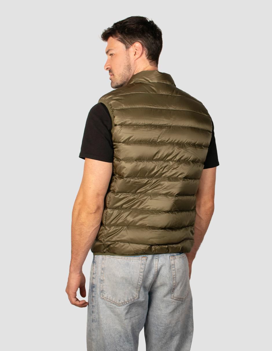 "chaleco" greenlander no poliéster capitonado "para hombre"