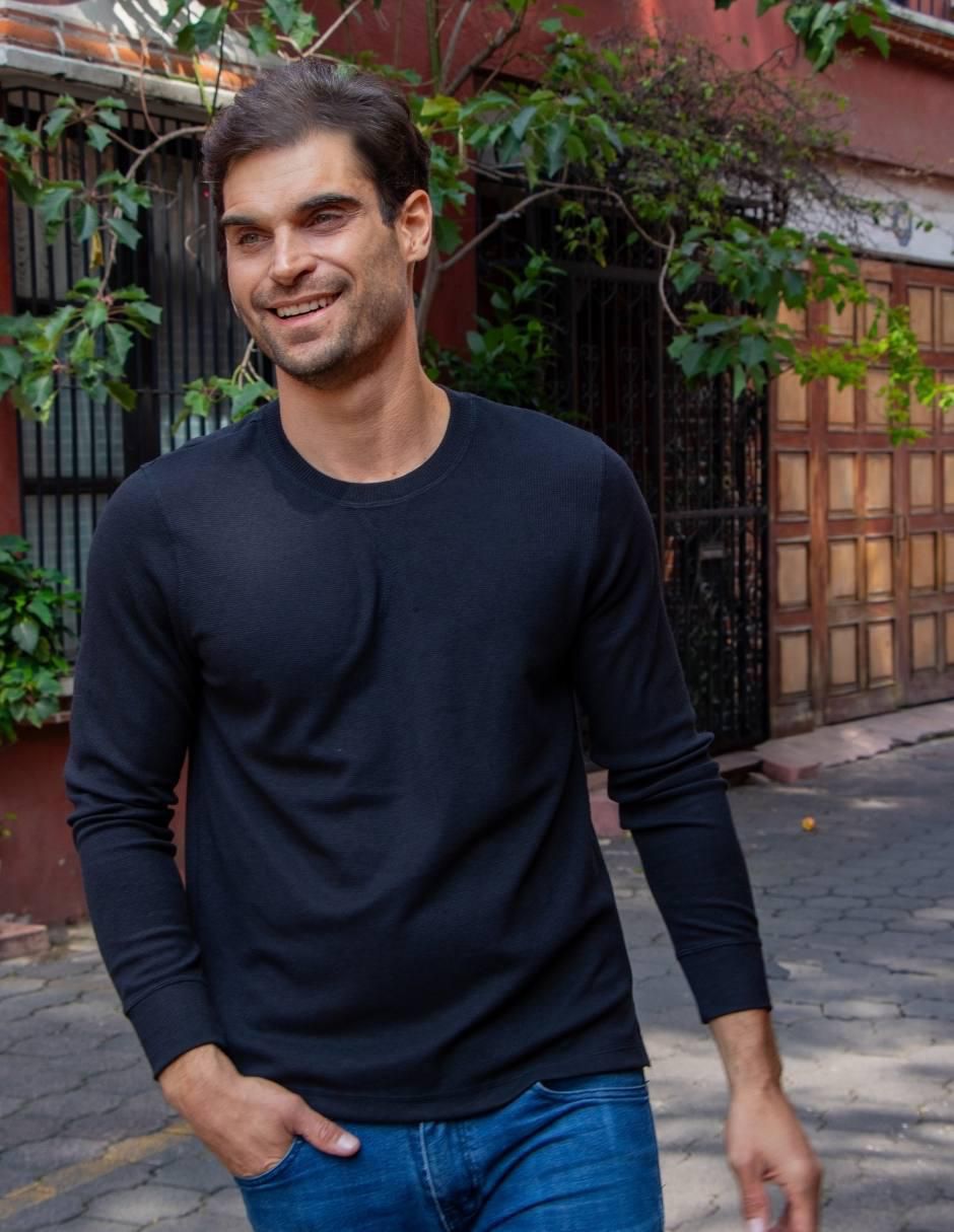 Playera cuello redondo para hombre 8