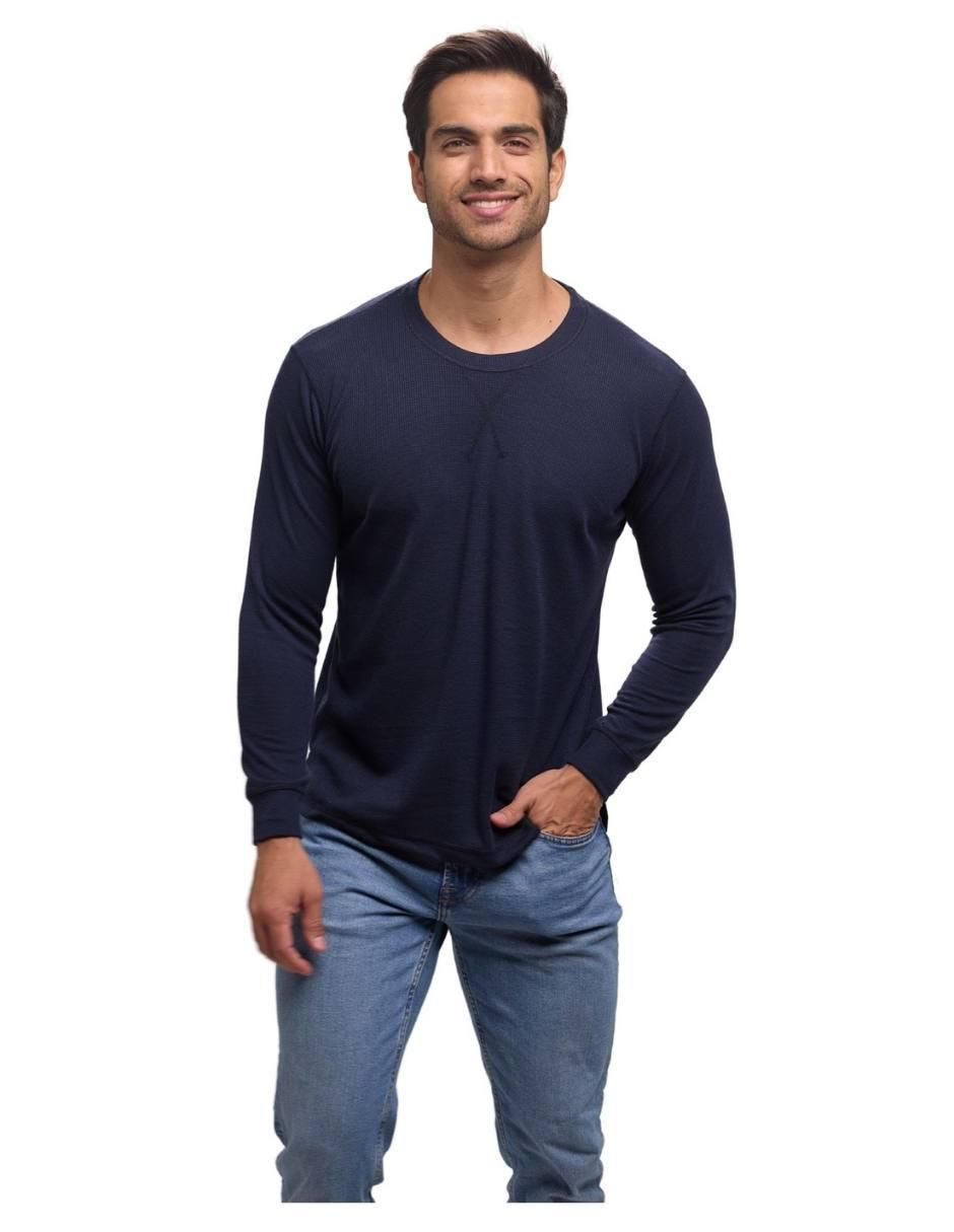 Playera cuello redondo para hombre