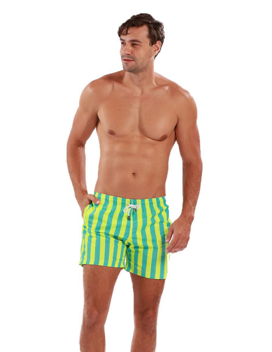 Traje de baño con bolsillos para hombre