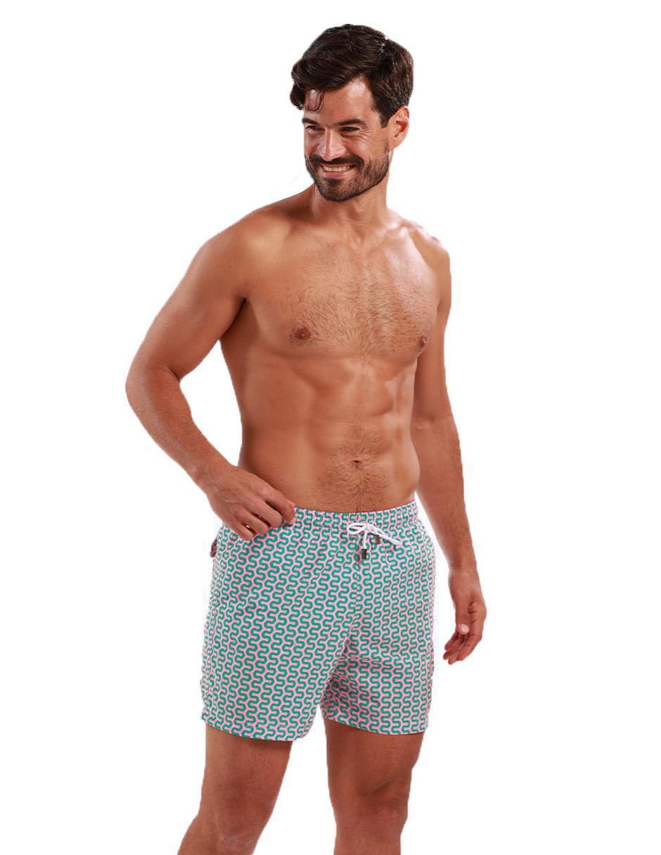 Traje de baño con bolsillos para hombre 3