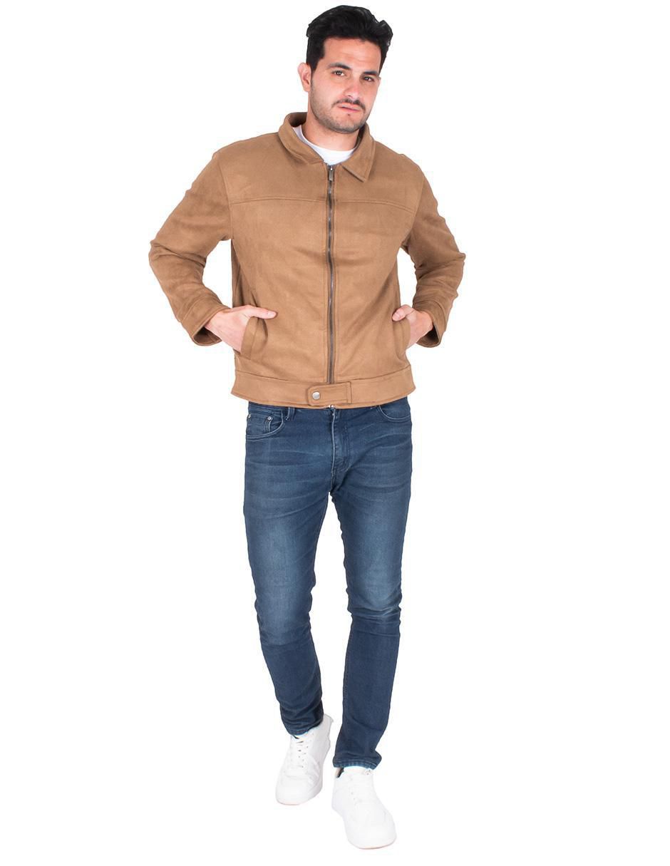 Chamarra impermeable con bolsillos para hombre 4