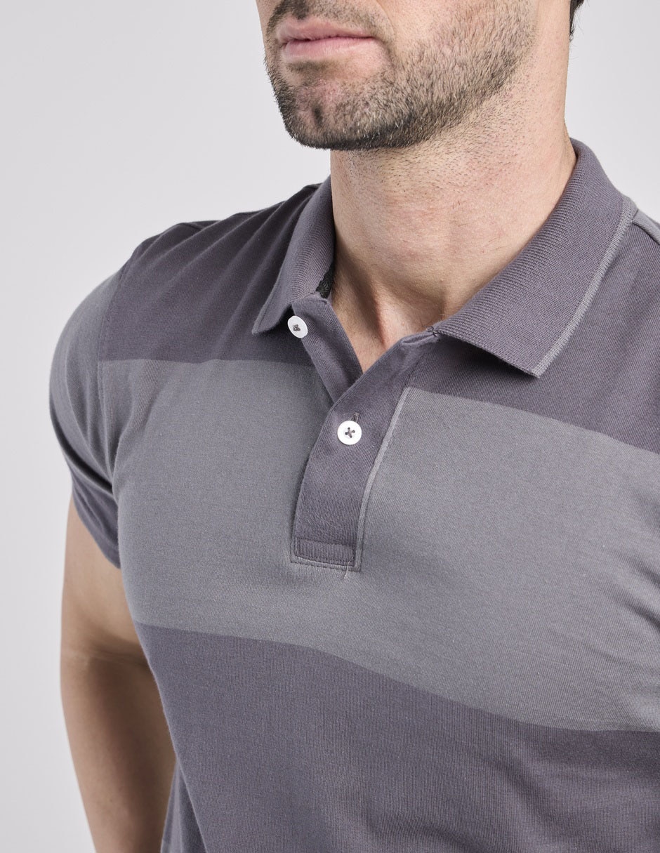 Playera tipo polo Jbe para hombre