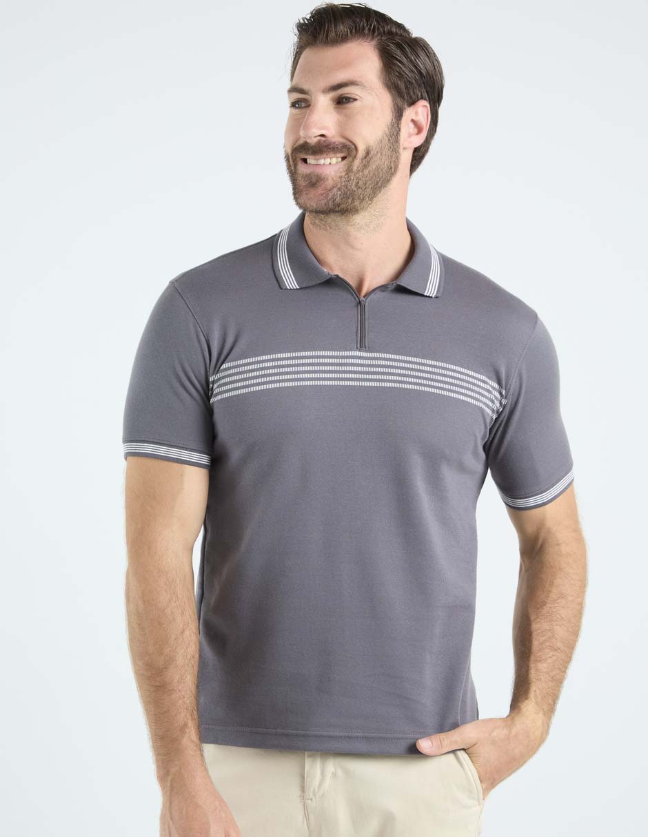 Playera tipo polo para hombre