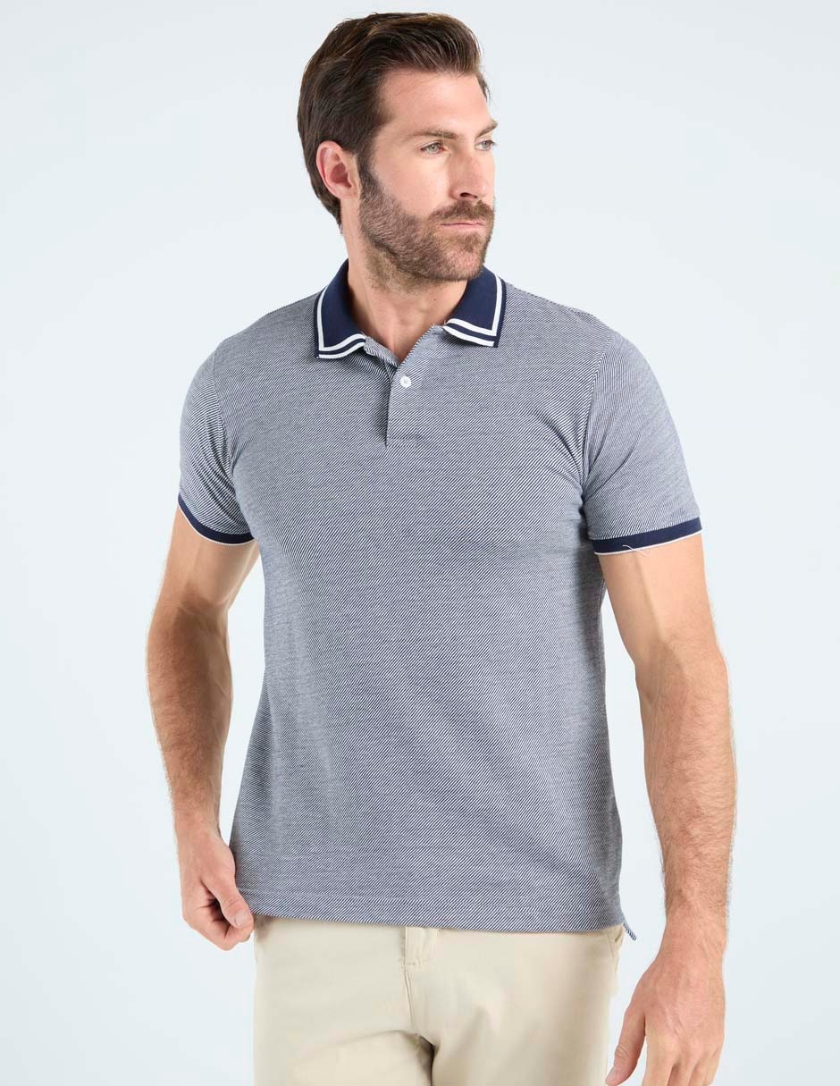 Playera tipo polo para hombre