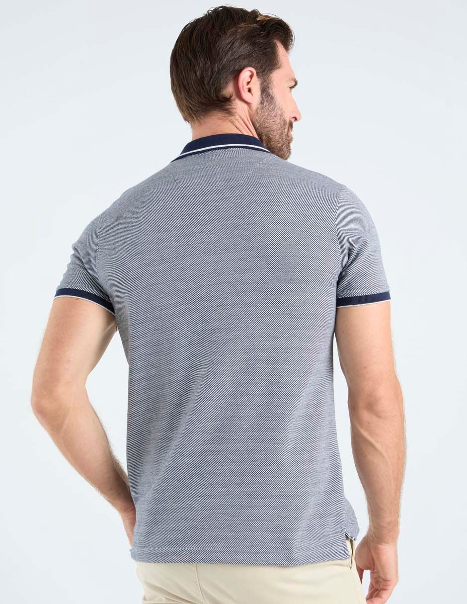 Playera tipo polo Jbe para hombre