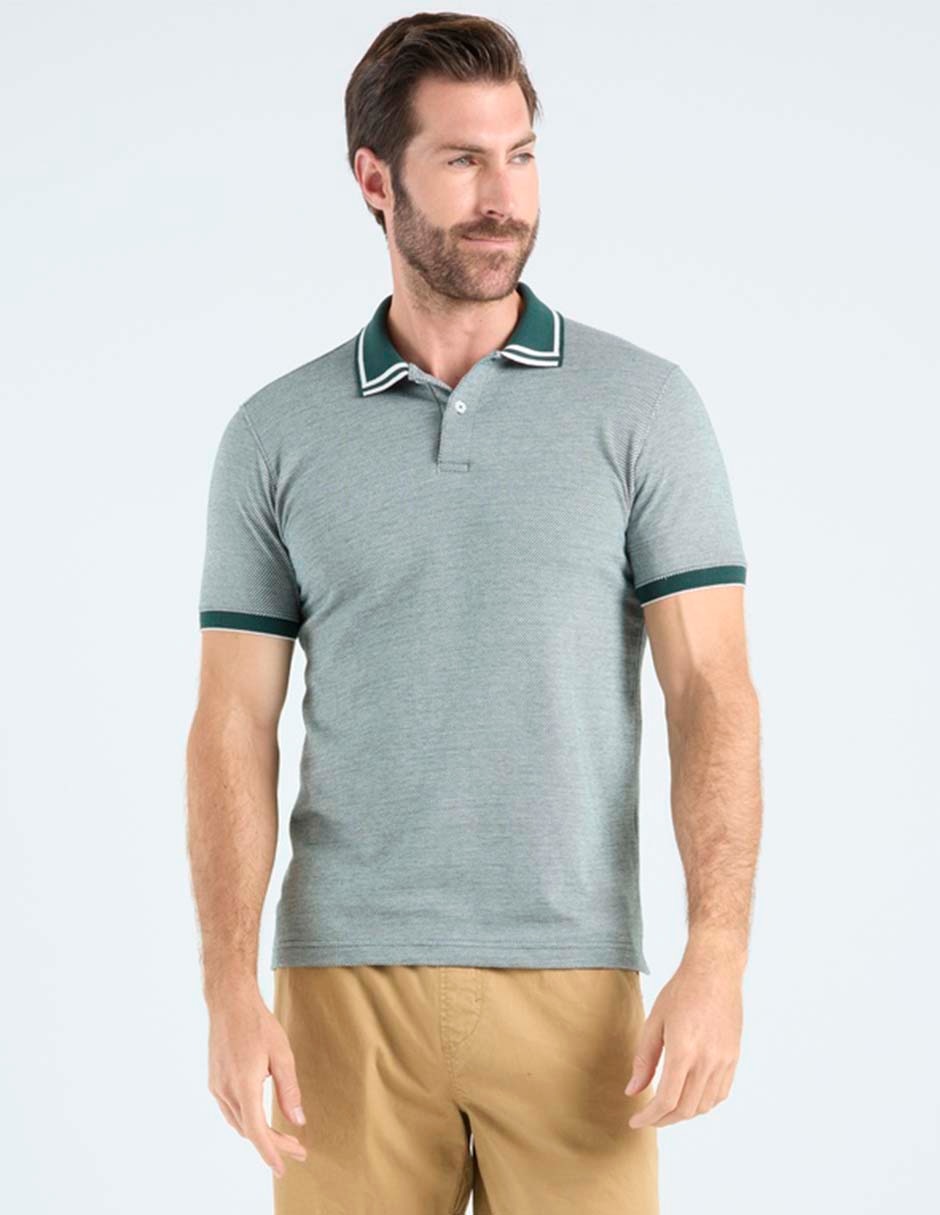 Playera tipo polo para hombre