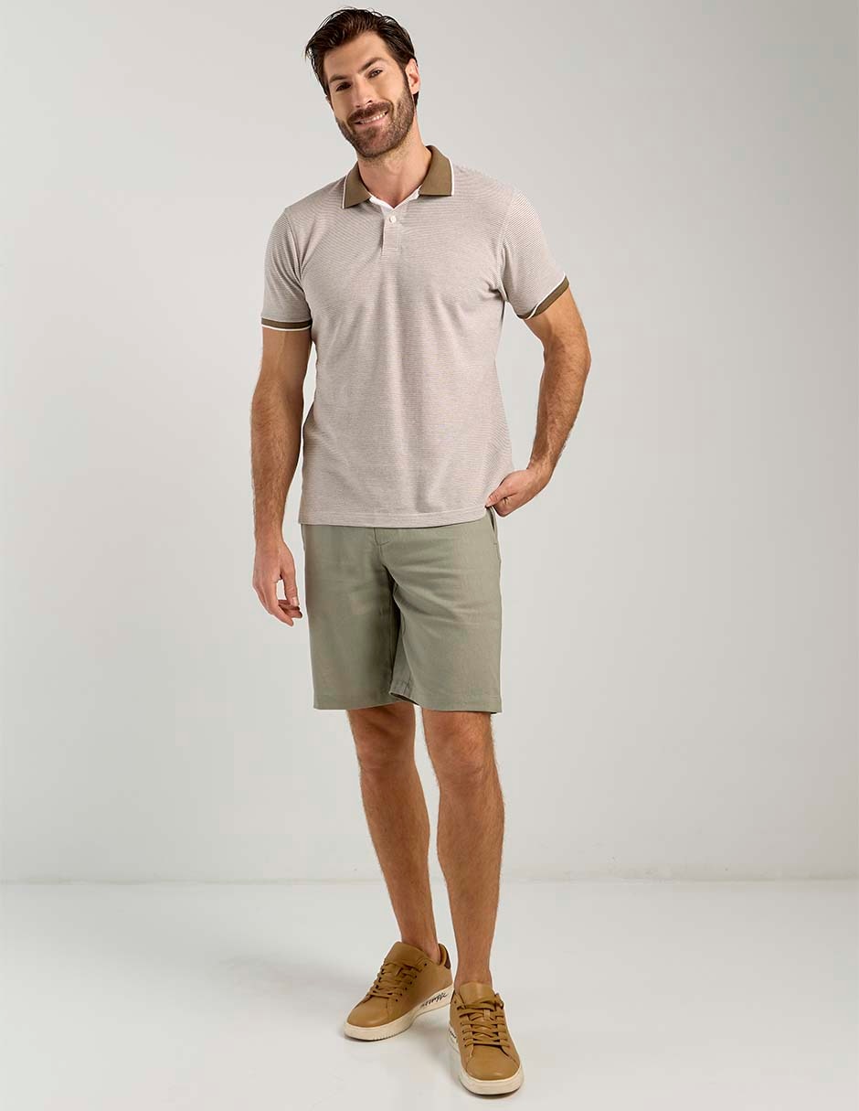 Bermuda de lino para hombre 3