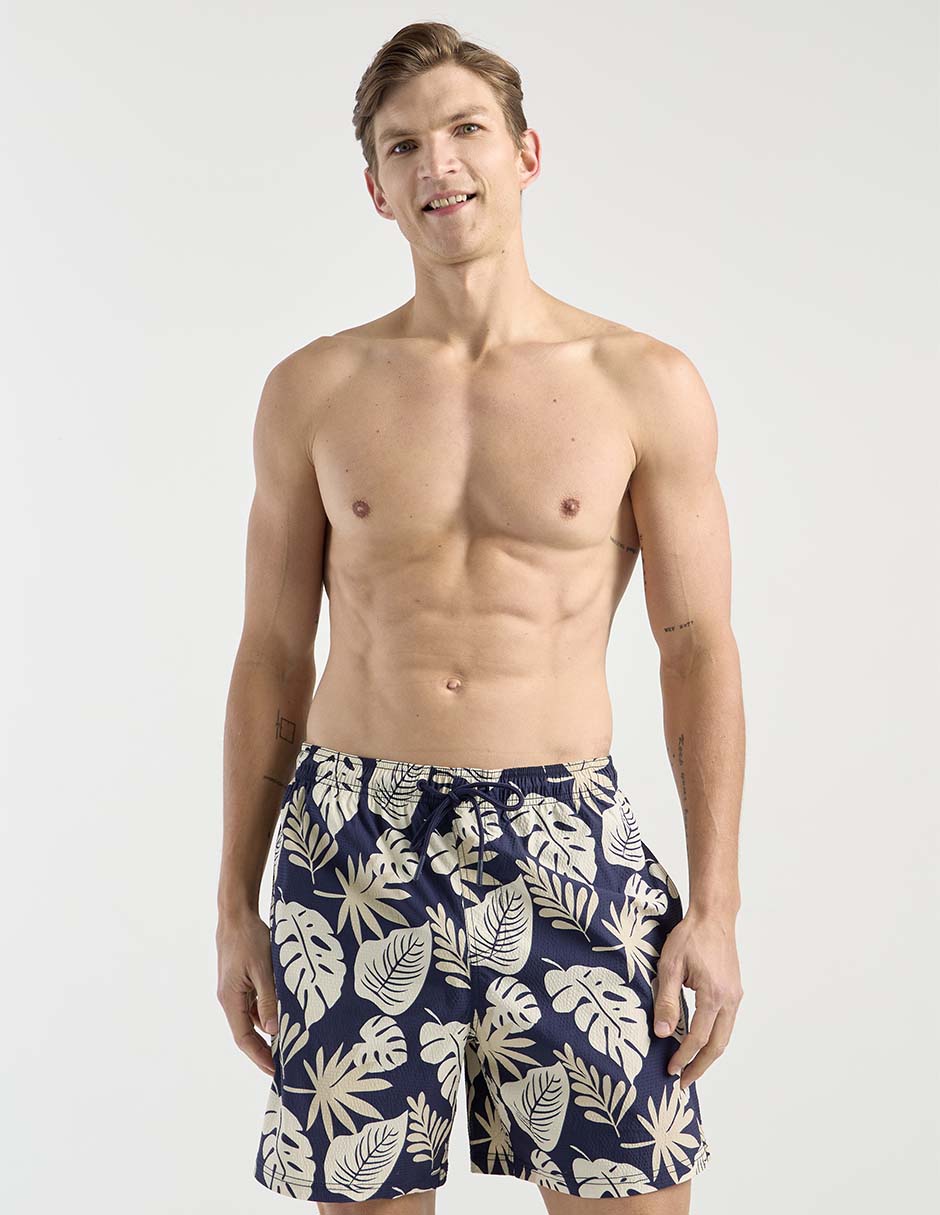 Traje de baño con bolsillos para hombre