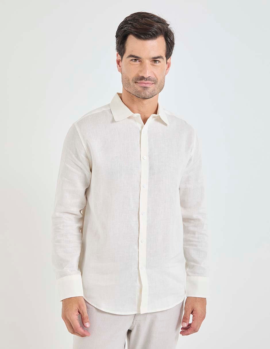 Camisa casual manga larga para hombre Camisa casual manga larga para hombre