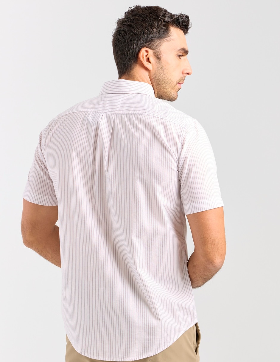 Camisa casual de algodón manga corta para hombre 2