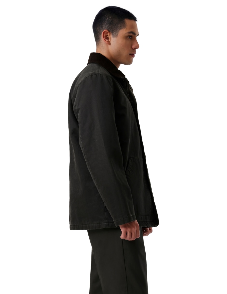 Chamarra casual de algodón para hombre 2