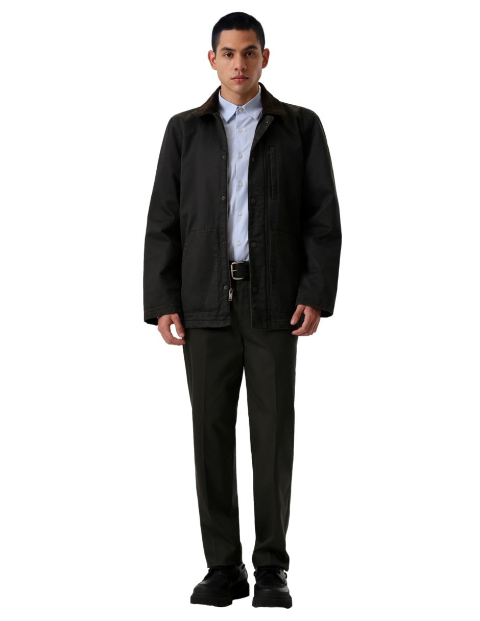 Chamarra casual de algodón para hombre 4