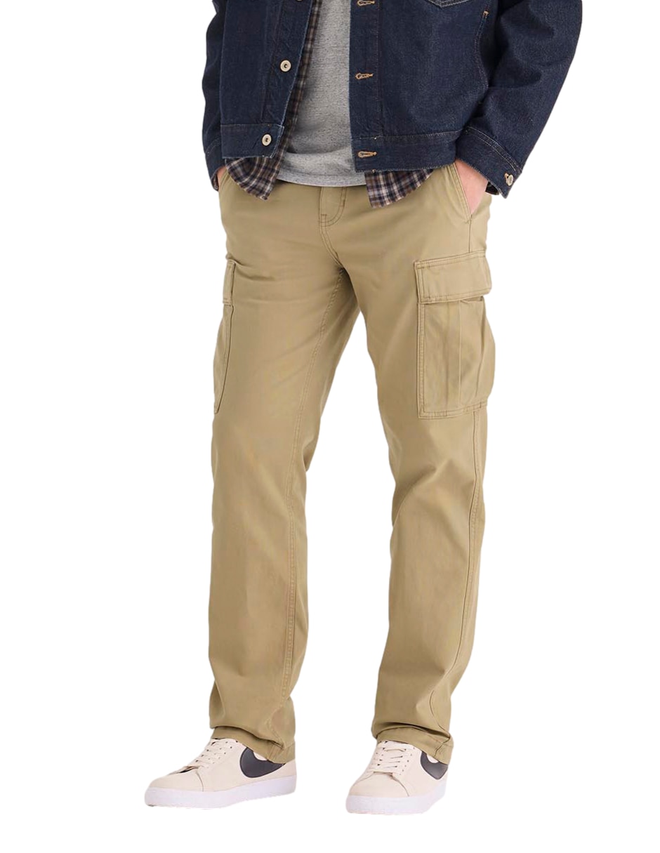 Pantalón casual cargo straight Dockers de algodón para hombre